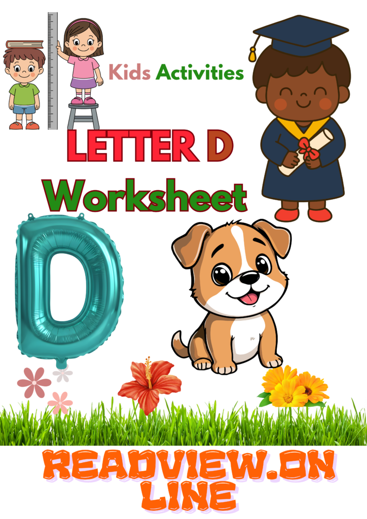LETTER D Alphabet